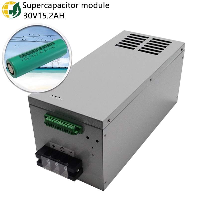 Hybrid supercapacitor module